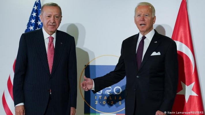 Erdoğan ile Biden Ukrayna krizini görüştü