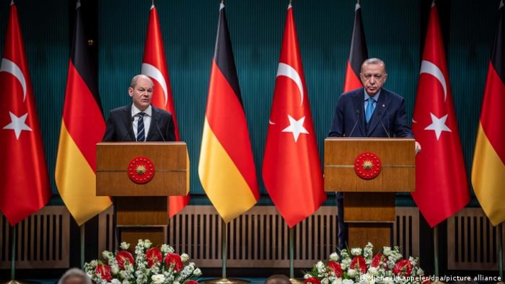 Erdoğan ve Scholz’dan “güçlü iş birliği” vurgusu