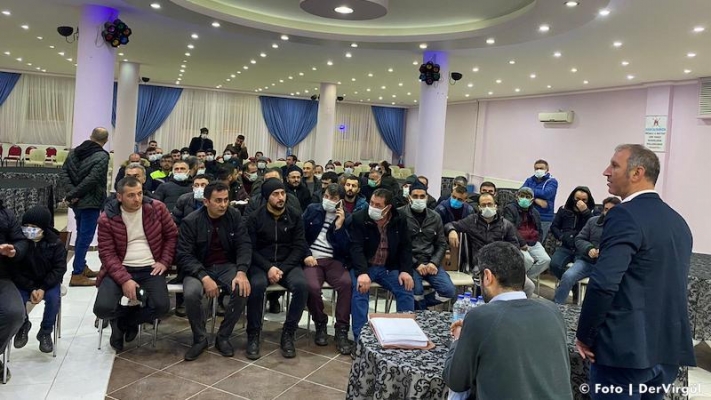 Kangal’da yüzlerce işçi TES-İŞ’ten istifa ederek, DİSK/Enerji-Sen’e geçti