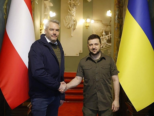Avusturya Başbakanı Nehammer, Zelenskyy ile Kiev’de bir araya geldi | “Savaş kesinlikle kabul edilemez”