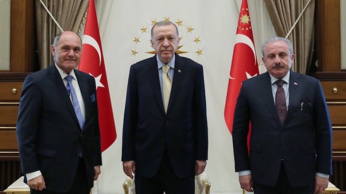 Cumhurbaşkanı Erdoğan, Avusturya Meclis Başkanı Sobotka’yı kabul etti