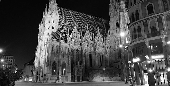 Viyana’dan gece görüntüleri