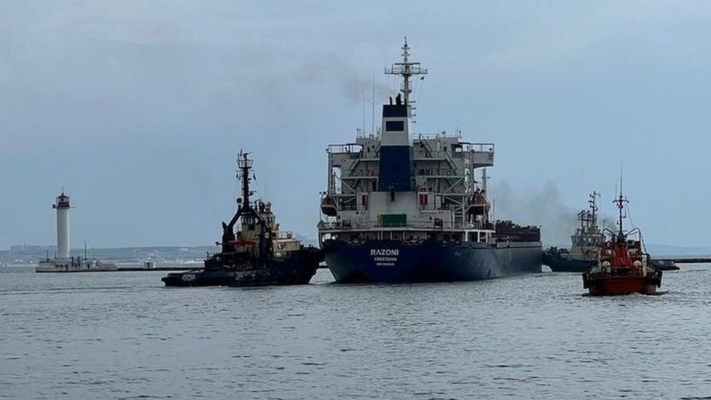 Erstes Getreideschiff verlässt die Ukraine nach Russland-Deal