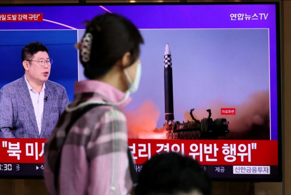 Nordkorea feuert Marschflugkörper ab, während sich die USA und Seoul auf Übungen vorbereiten