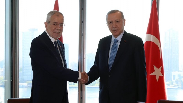 Erdoğan ile Van der Bellen bir araya geldi