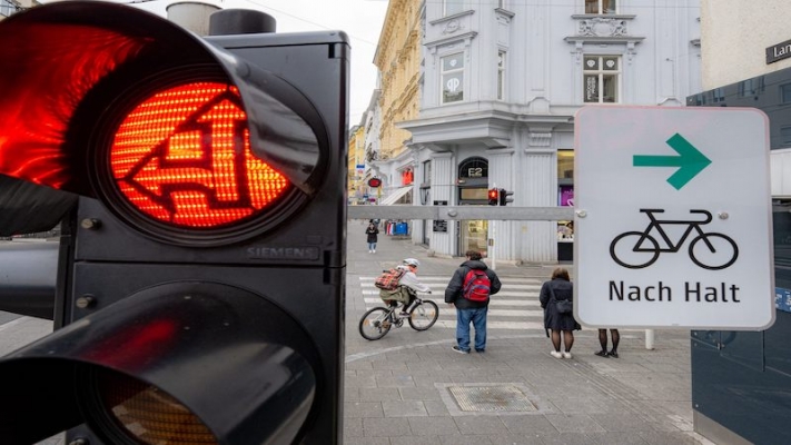 Avusturya’da bisikletliler için yeni trafik kuralı geldi