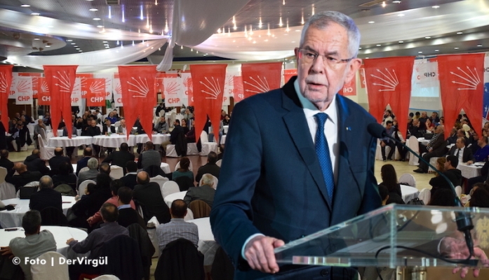 CHP Avusturya Cumhurbaşkanlığı Seçimlerinde Van der Bellen’i işaret etti