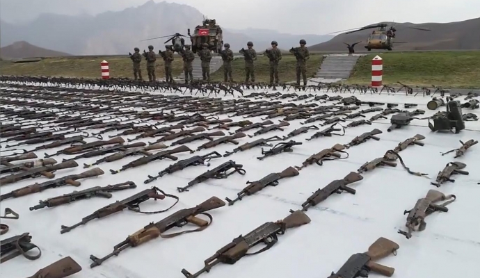 PKK’dan ele geçirilen silahlara sonra ne oluyor?