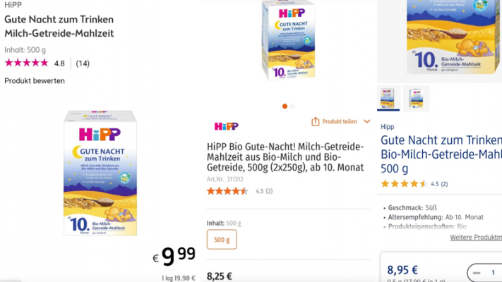 Bebek maması 10 Euro’ya mal oluyor