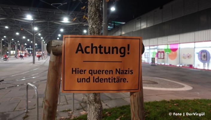 Göçmen aktivistlerden yanıt | “Dikkat, Naziler ve Kimlikçiler buradan geçiyor”