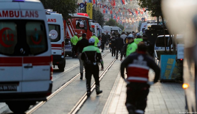 Istanbul: Sechs Tote und Dutzende Verletzte bei Explosion in der Türkei