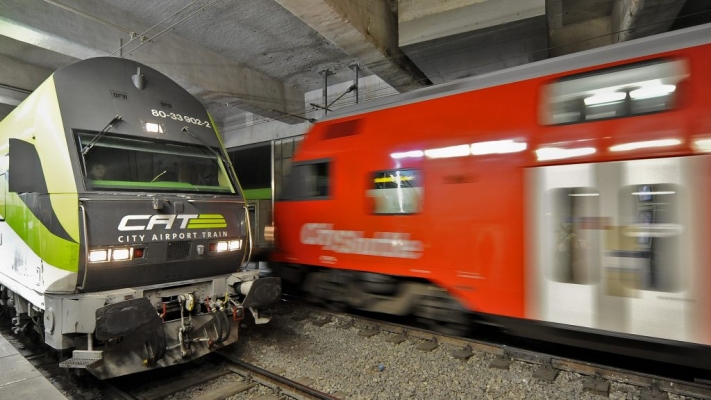 Viyana ile Havalimanı tren seferleri yapılamıyor