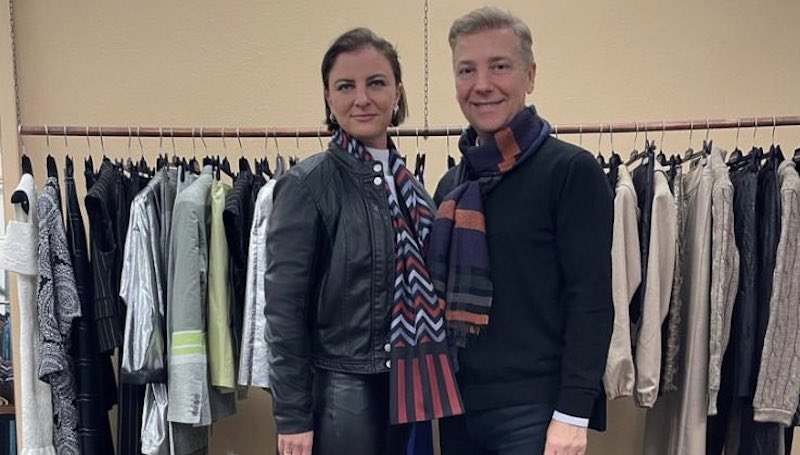 First Lady, Şansölyenin eşi Kathi Nehammer de Atıl Kutoğlu koleksiyonunu tercih etti