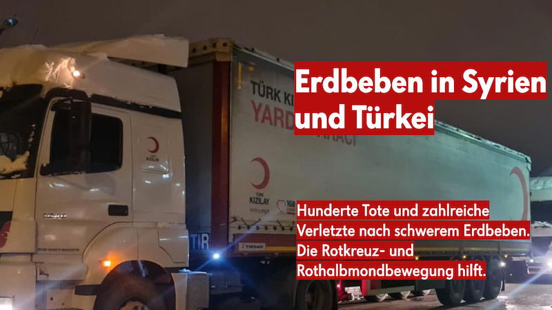 Erdbeben in Syrien und Türkei [Suriye ve Türkiye’de deprem]