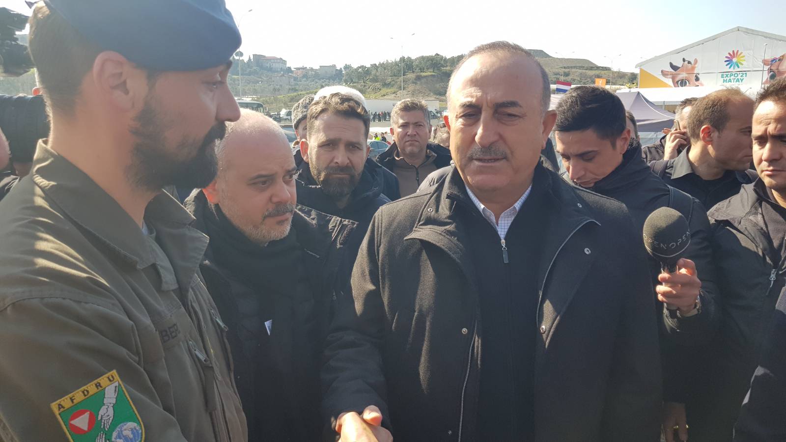 Dışişleri Bakanı Çavuşoğlu, Avusturya kurtarma ekibine teşekkür etti