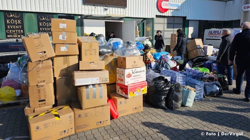 Avusturya’da deprem bölgesine yardım seferberliği başladı