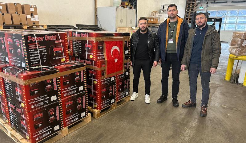 Viyana’dan Jeneratörler deprem bölgesine gönderiliyor