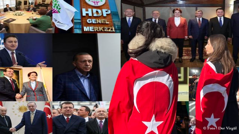 Dört cumhurbaşkanı adayı | Dört ittifak