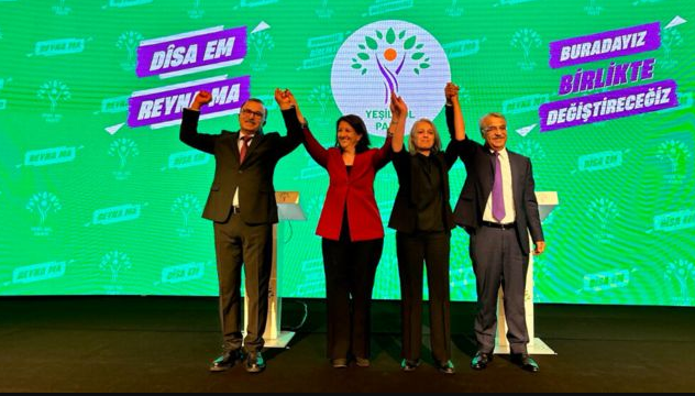 Yeşil Sol Parti aday listesi | Eş Başkan ve Eş Sözcüler aday gösterildi