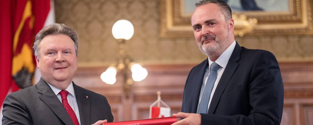 SPÖ parti konferansından önce Ludwig Doskozil ile görüştü