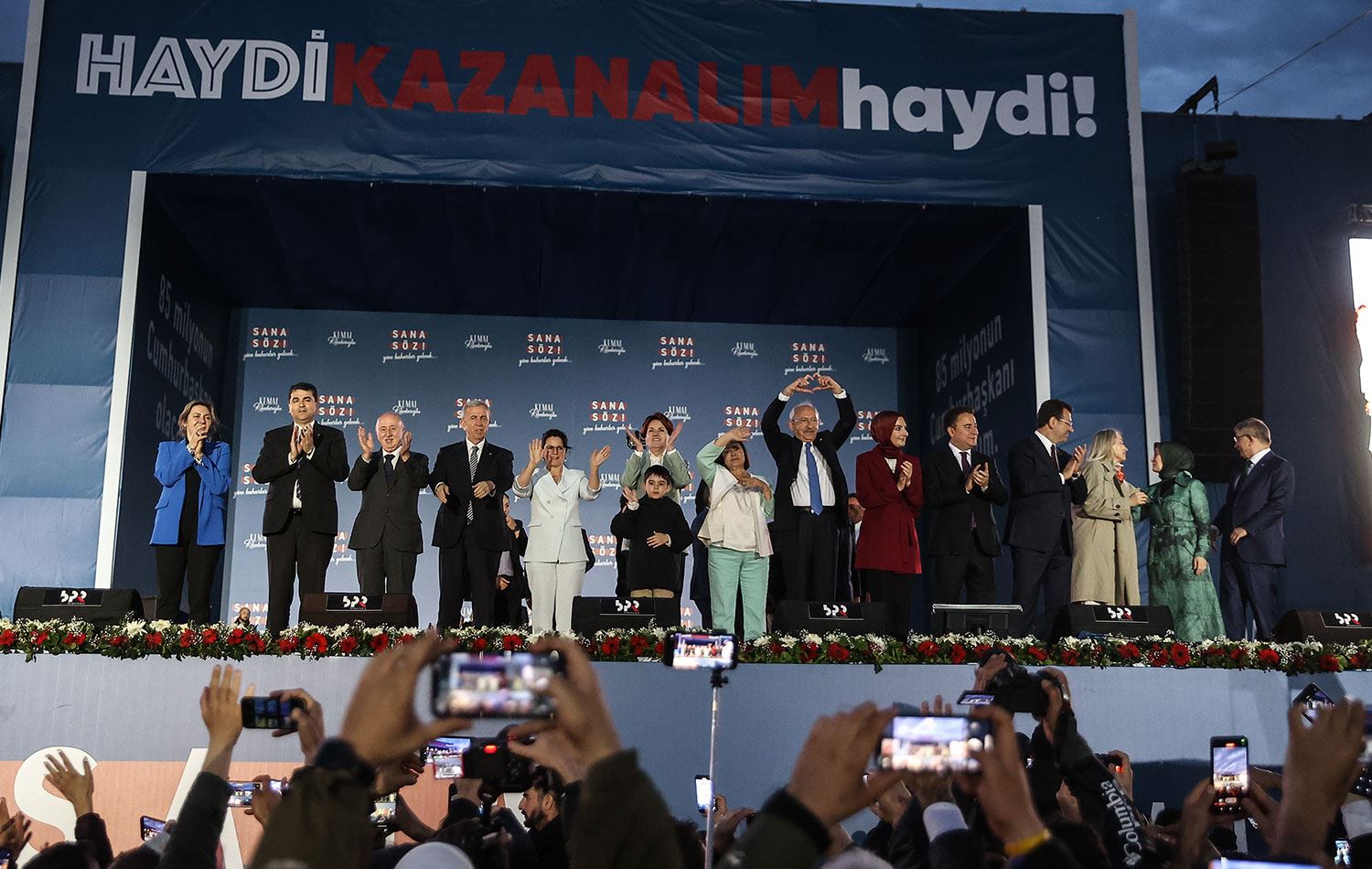Millet İttifakı İstanbul mitingini yaptı