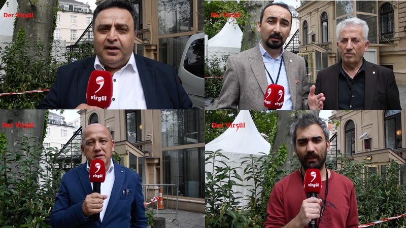 Viyana Başkonsolosluğunda siyasi parti temsilcileriyle röportaj
