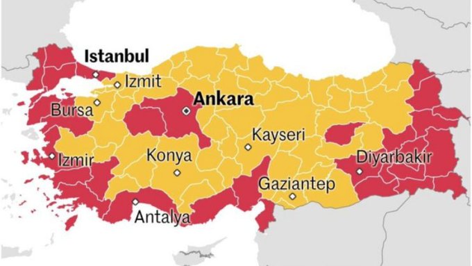 Fransız gazetenin Türkiye haritası, Atina’yı harekete geçirdi