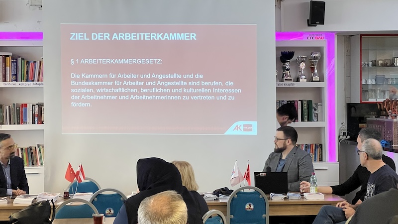 İşçi Odaları [AK] SAM-DER’de seminer verdi