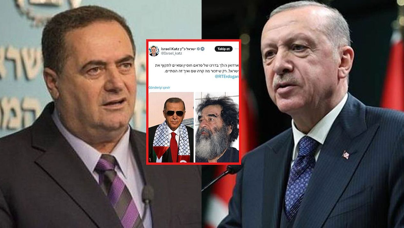Erdoğan’ın İsrail çıkışına Saddamlı yanıt