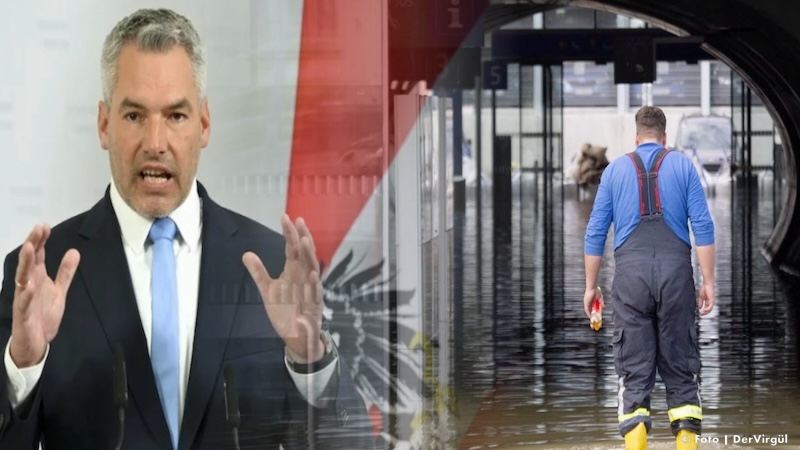 Avusturya hükümeti, sel mağdurlarına 75 milyon euro yardım yapacak!