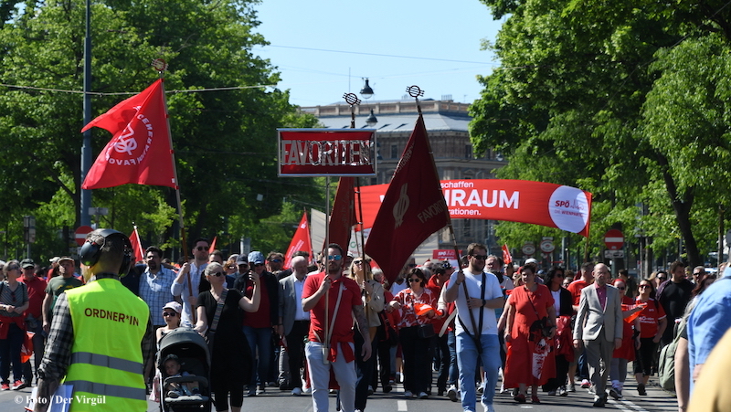 1 Mayıs’ta SPÖ’den gövde gösterisi