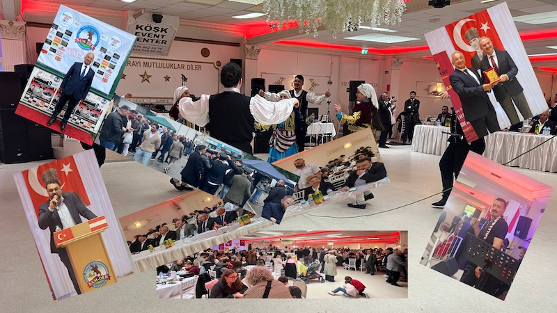 Viyana’da “Büyük Samsunlular Şöleni”ne Yoğun İlgi