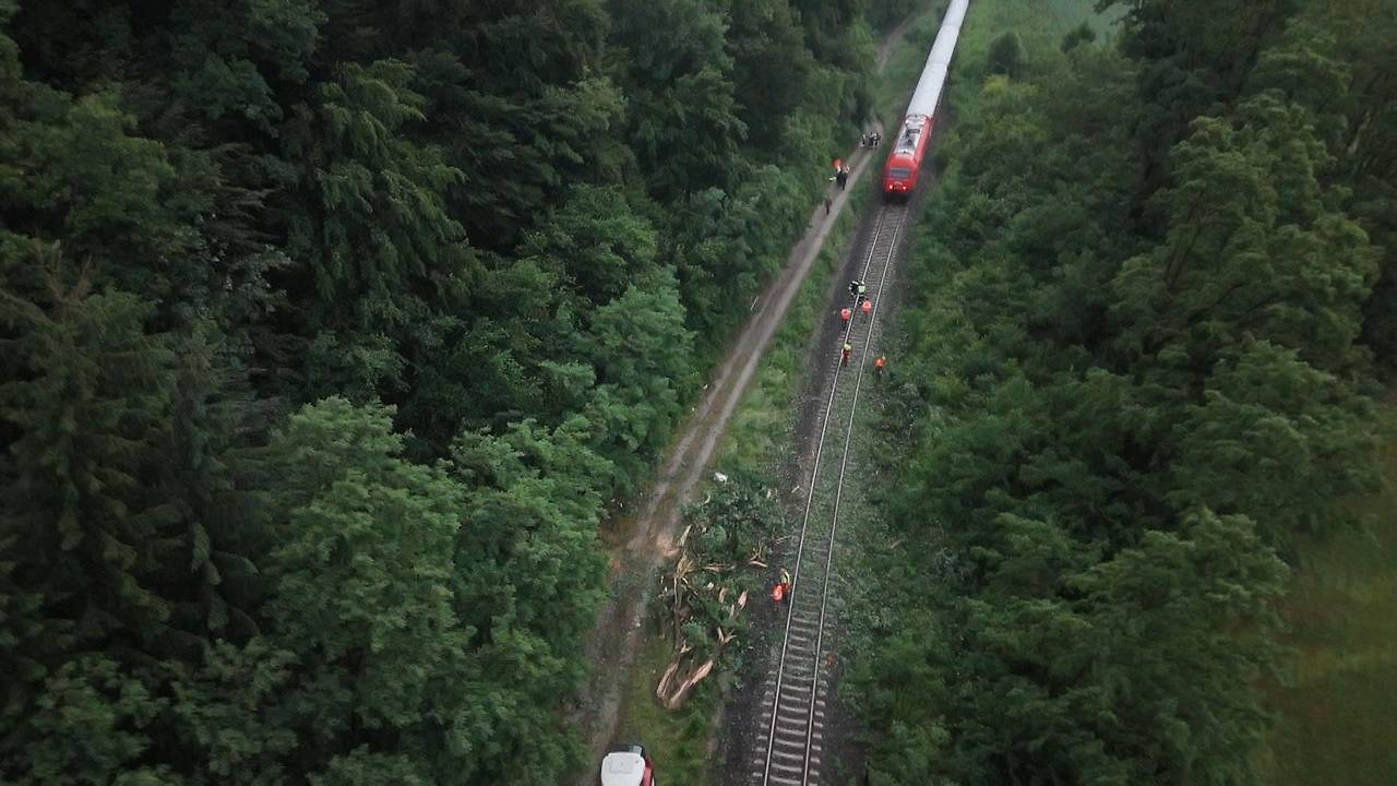 Avusturya’da Fırtına Alarmı | Ağaçlar Devirdi, Tren Raydan Çıktı, 6 Milyon Euro Zarar