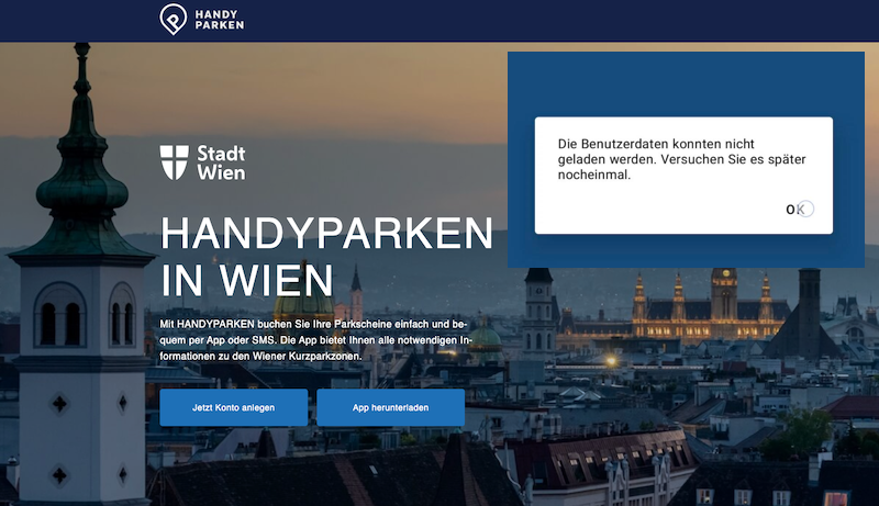 Viyana’da Cep Telefonuyla Park Uygulaması [Handy Parken] Arızalandı mı?