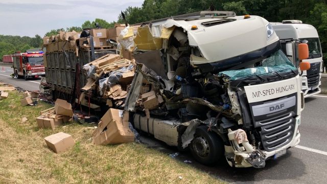 A21 Otoyolunda Tehlikeli Madde Alarmı