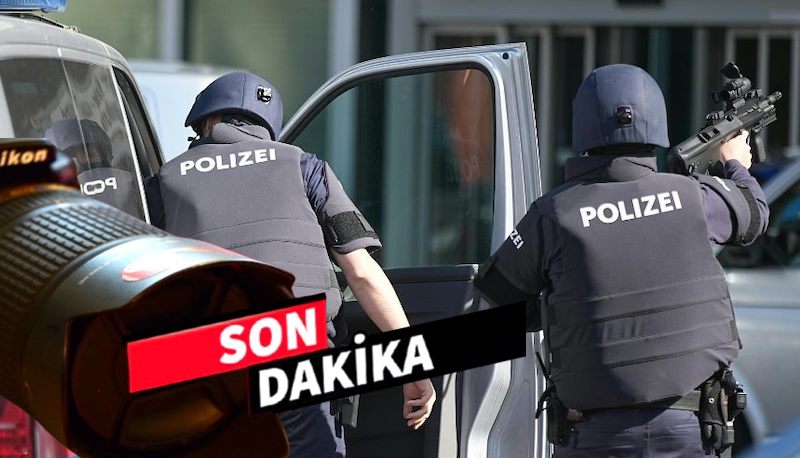 Viyana polisi bıçaklı saldırganı vurarak etkisiz hale getirdi