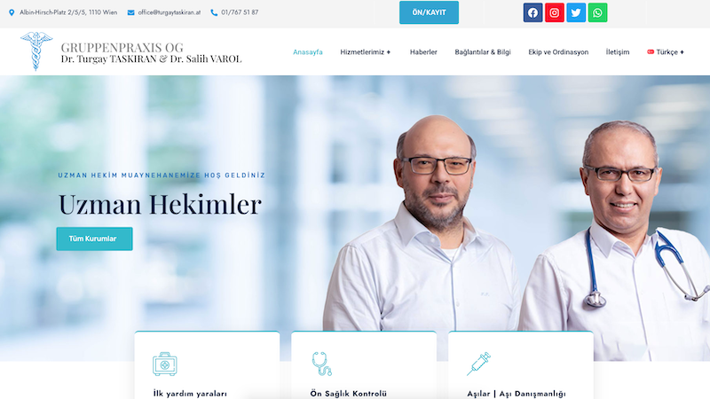 Aile Doktoru | Dr. Turgay Taşkıran & Dr. Salih Varol