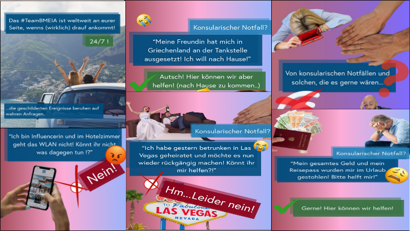 Avusturya Dışişleri Bakanlığı’ndan “Konsolosluk Acil Durumları”na Mizahi Uyarı