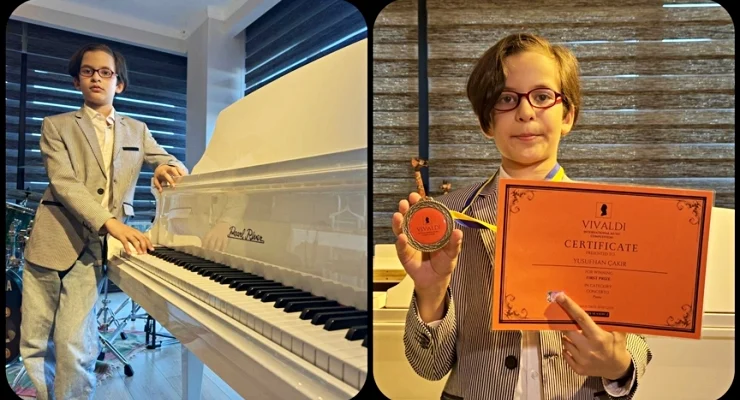 10 yaşındaki Yusufhan Çakır’a Britanya’dan lise diploması