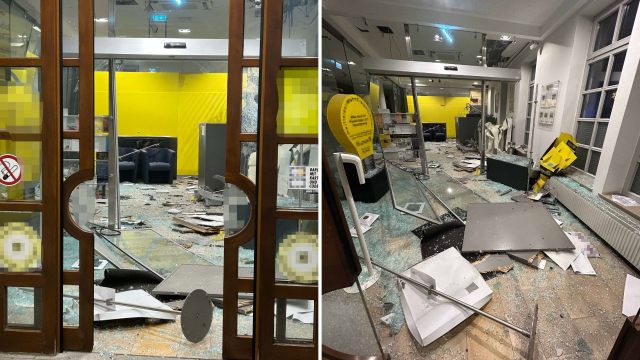 Bankamatik Patlatma Girişimi | Bina Ağır Hasar Gördü