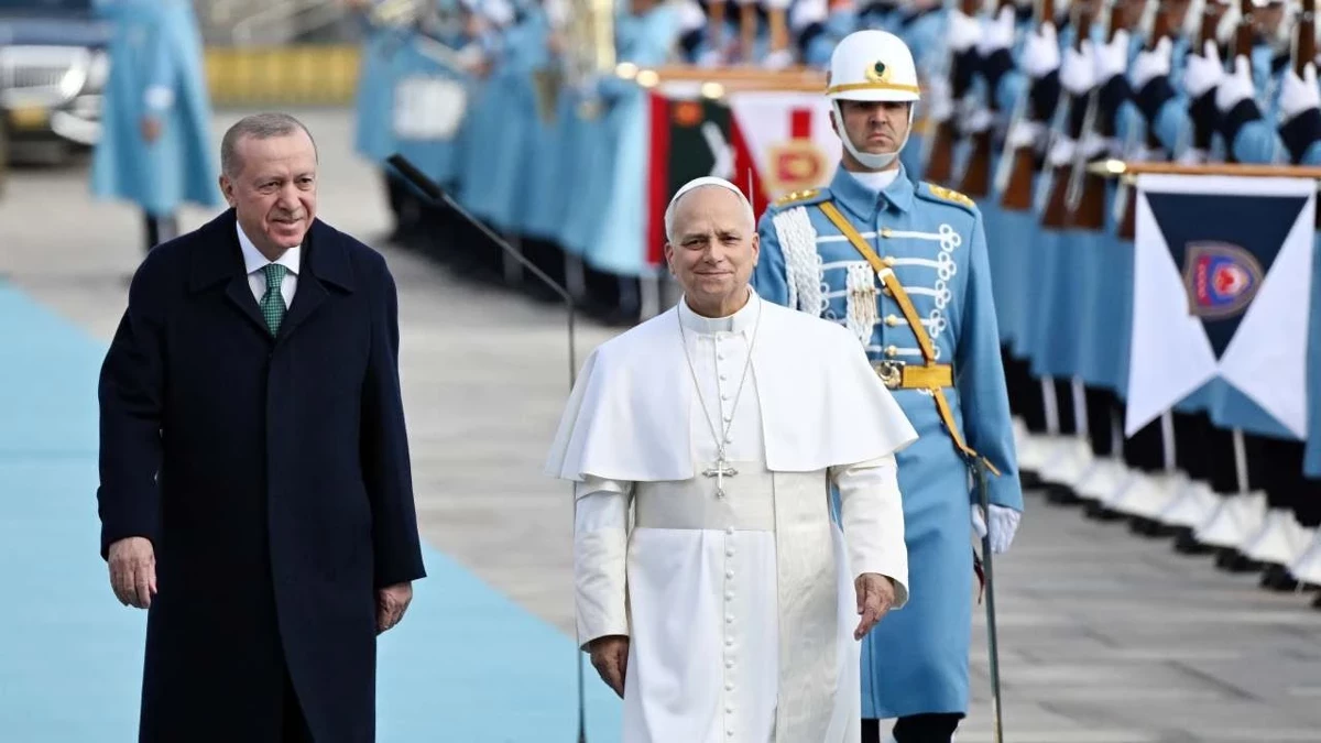 Papa Leo XIV Türkiye’de Hristiyan Birliği Çağrısını Yineledi