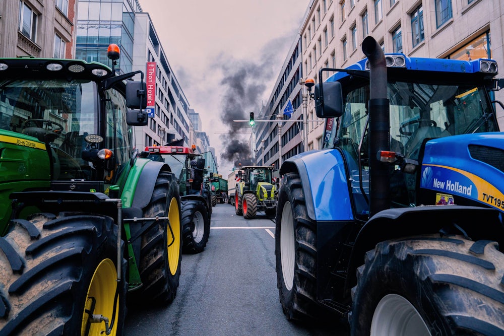 Avusturyalı çiftçiler Cumartesi traktörlerle sokağa çıkıyor