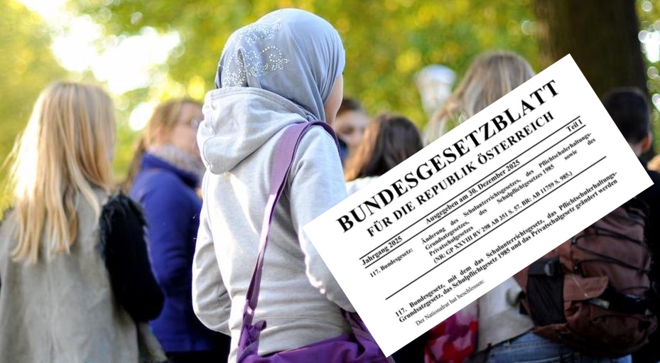 Avusturya’da 14 yaş altı öğrenciler için başörtüsü yasağı Resmi Gazete’de yayımlandı