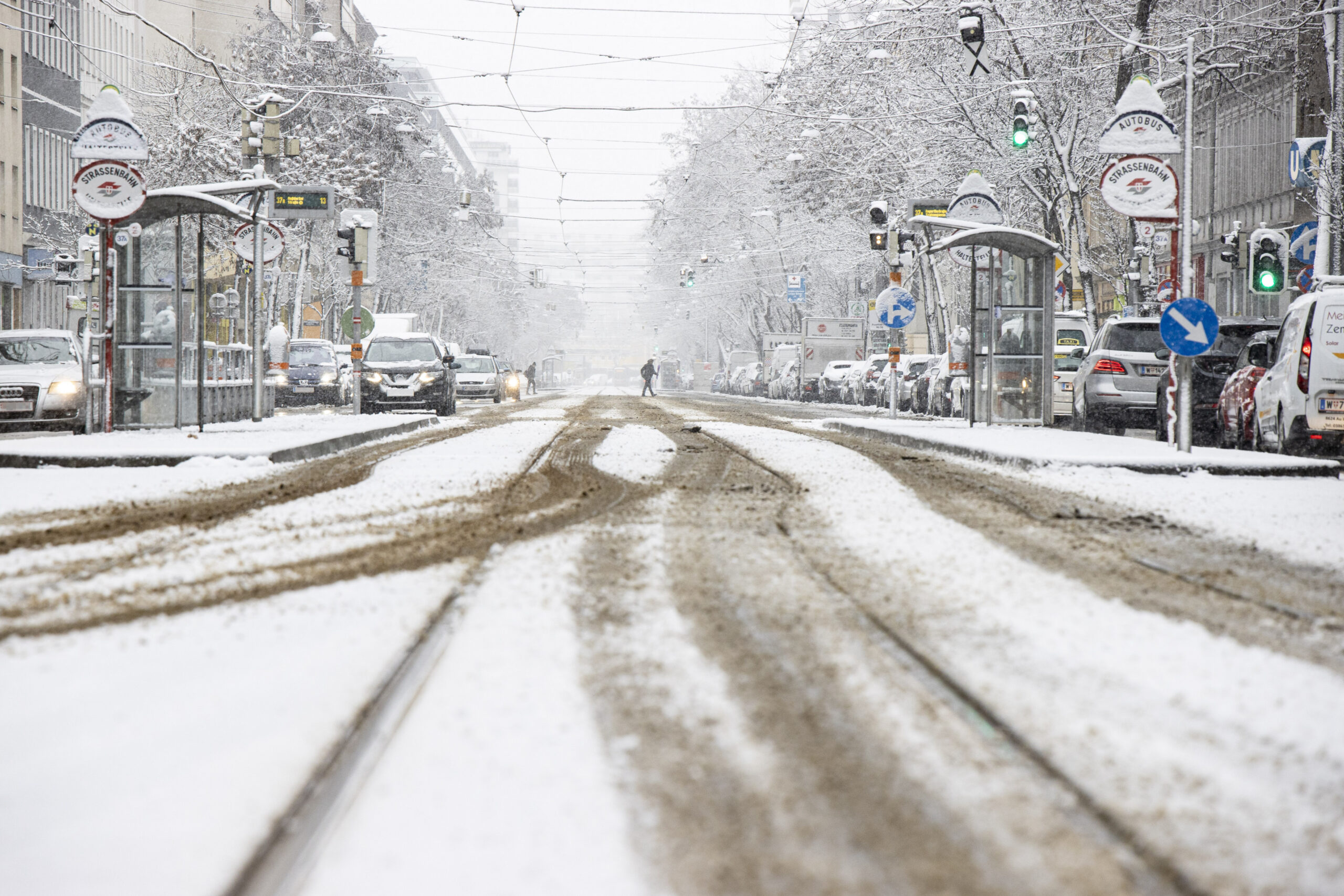 Kış fırtınası | Avusturya’da dondurucu soğuk | Viyana’da buzlanma uyarısı