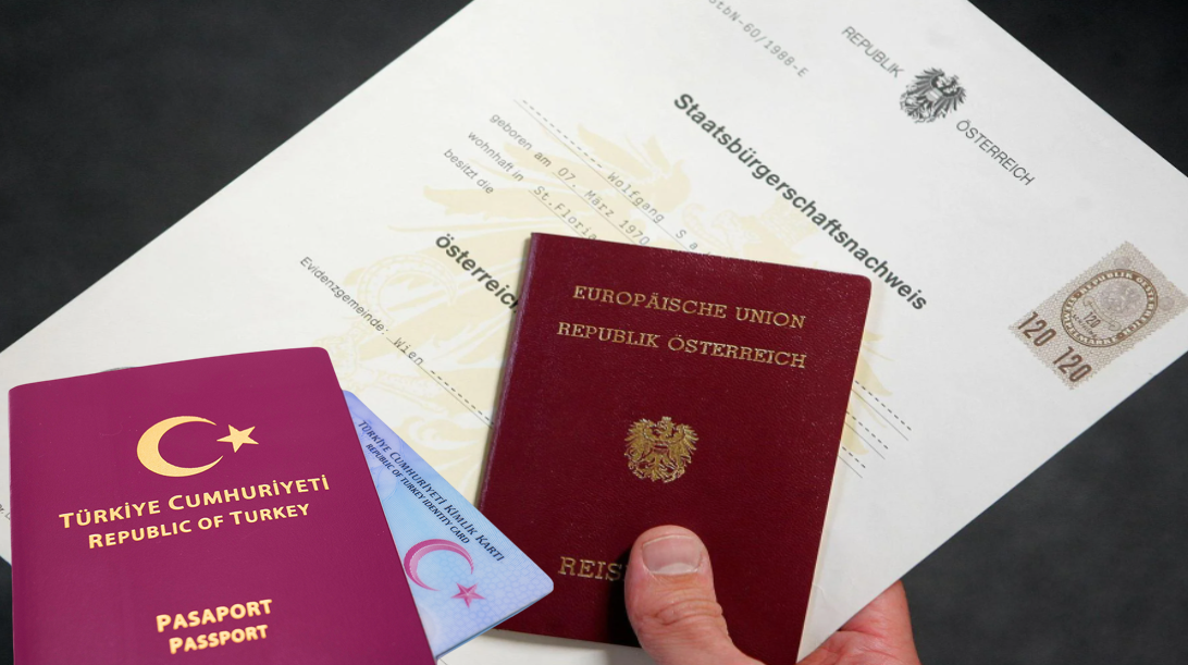14 Yılda 14.280 Türk Vatandaşı Avusturya Vatandaşlığına Geçti