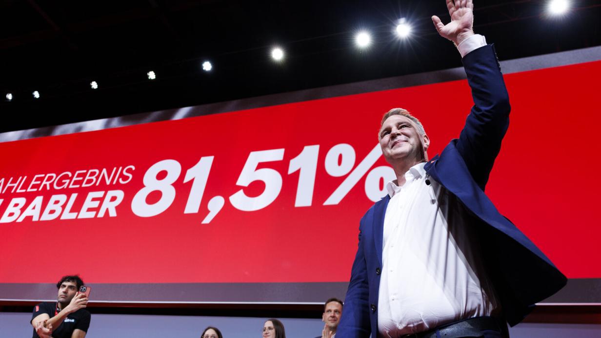 SPÖ Parti Kurultayı | Babler yüzde 81’in üzerinde oy aldı