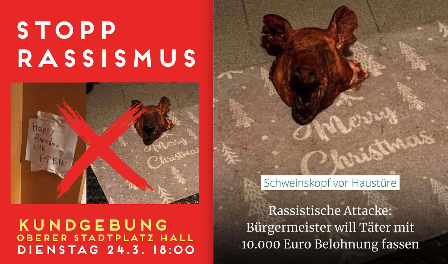 Avusturya’da Türk Aileye Irkçı Saldırı | Faili Bulana 10 Bin Euro Ödül