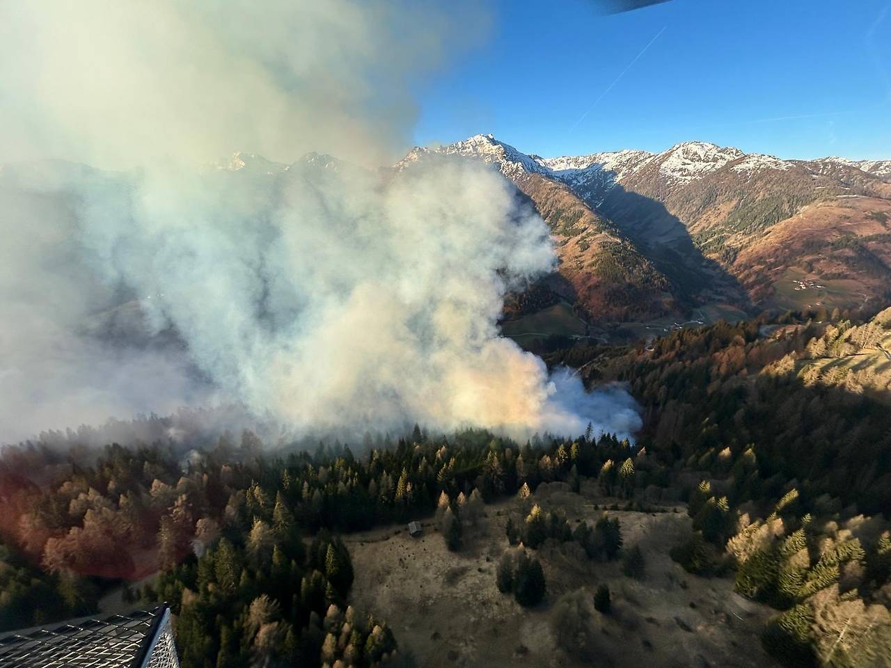 Avusturya’da orman yangını | 35 hektar kül oldu