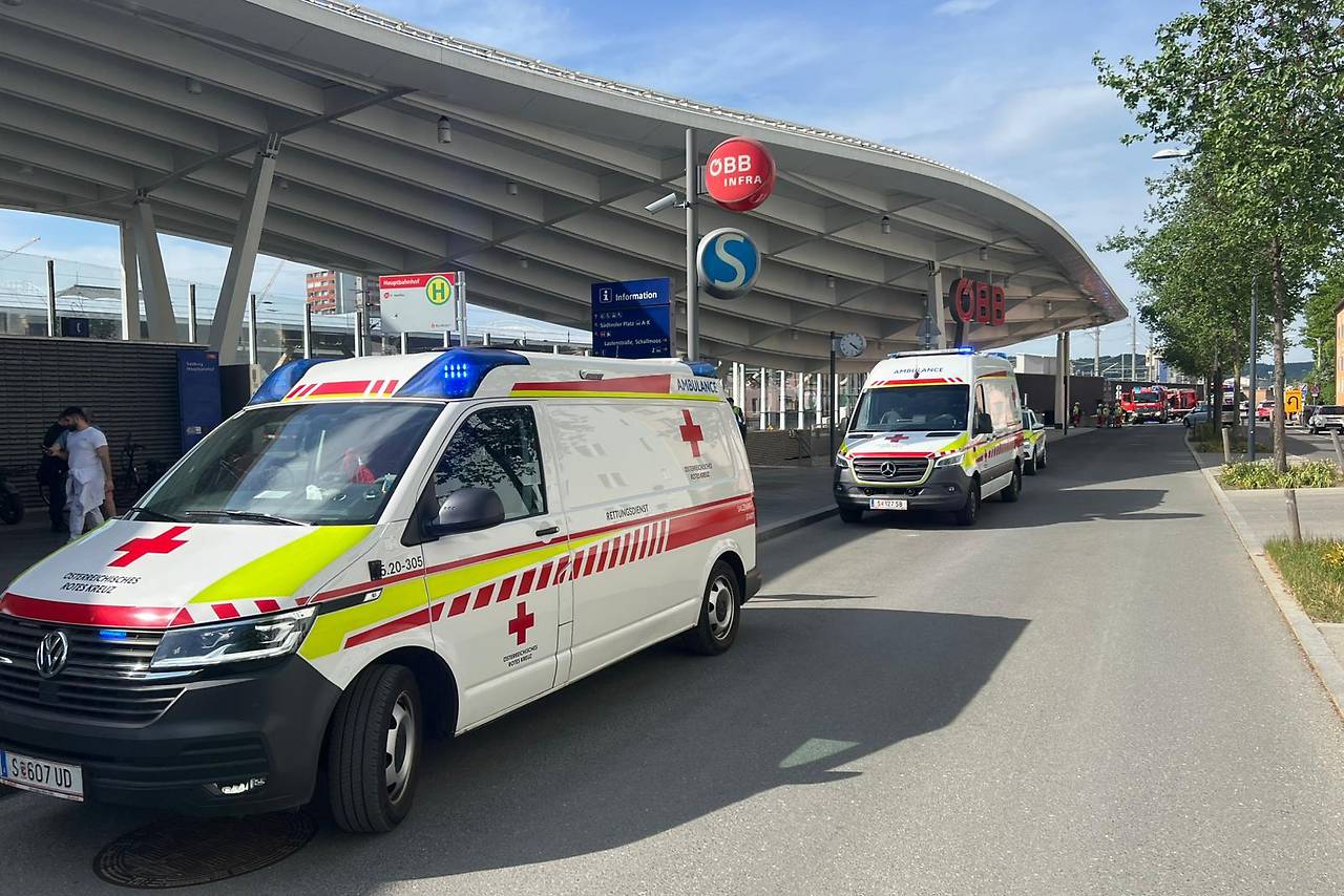 Tehlikeli madde sızıntısı | Salzburg Merkez İstasyonu yeniden açıldı