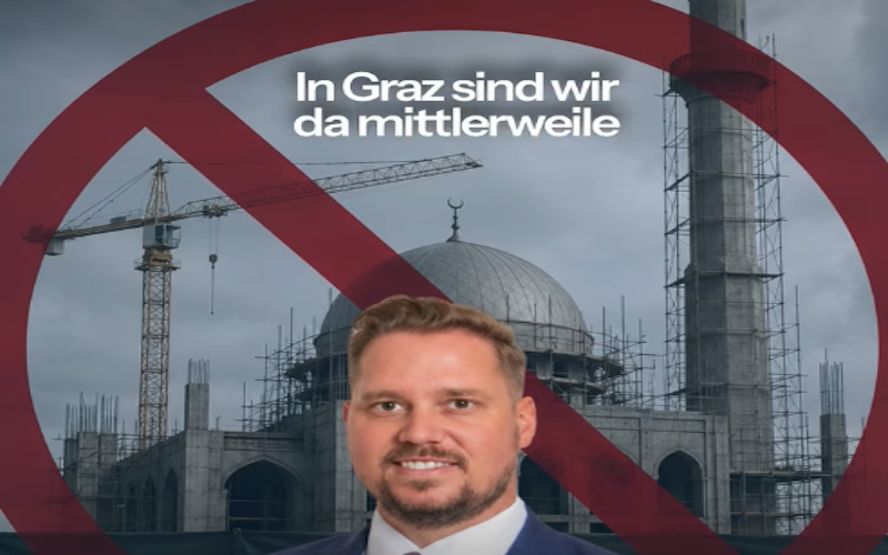 FPÖ’lü siyasetçiden Erdoğan’ın şiirine atıf | “Camiler kışlamız” sözleri üzerinden cami karşıtı çıkış